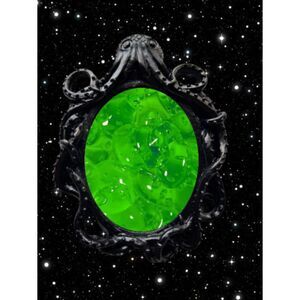 Goo Green Jello Octopus Pin - Slimy Sludgy Goopy Gloppy